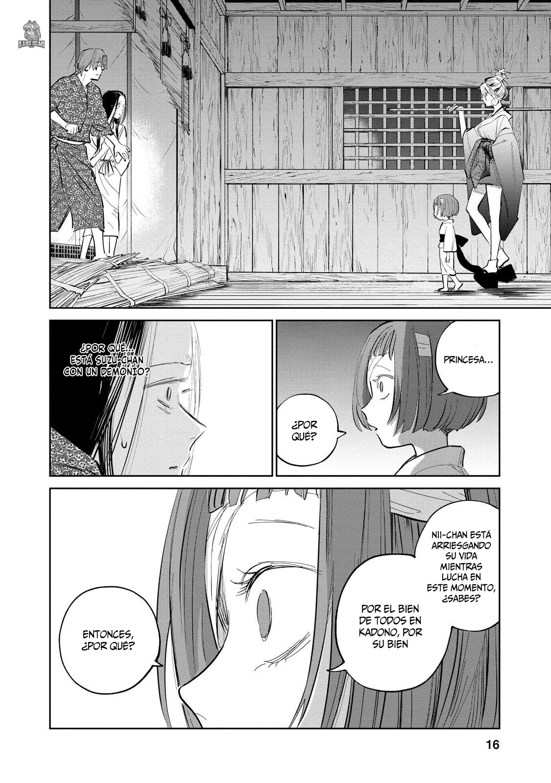 Kijin Gentoushou Capitulo 6: Demonios y Humanos (6) página 17