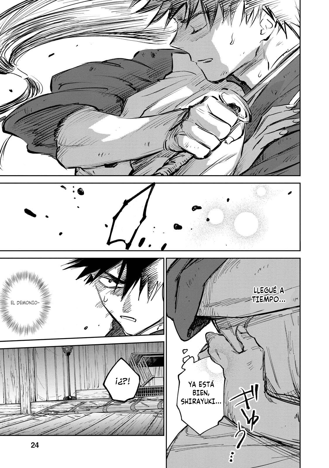 Kijin Gentoushou Capitulo 7: Demonios y Humanos (7) página 25