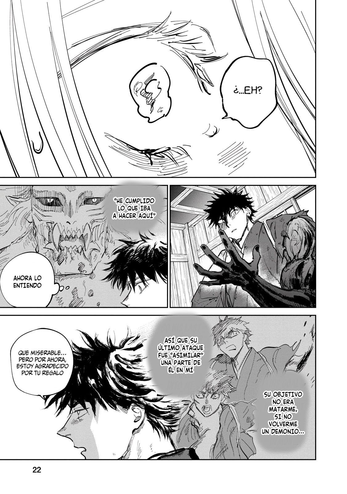 Kijin Gentoushou Capitulo 8: Demonios y Humanos (8) página 23