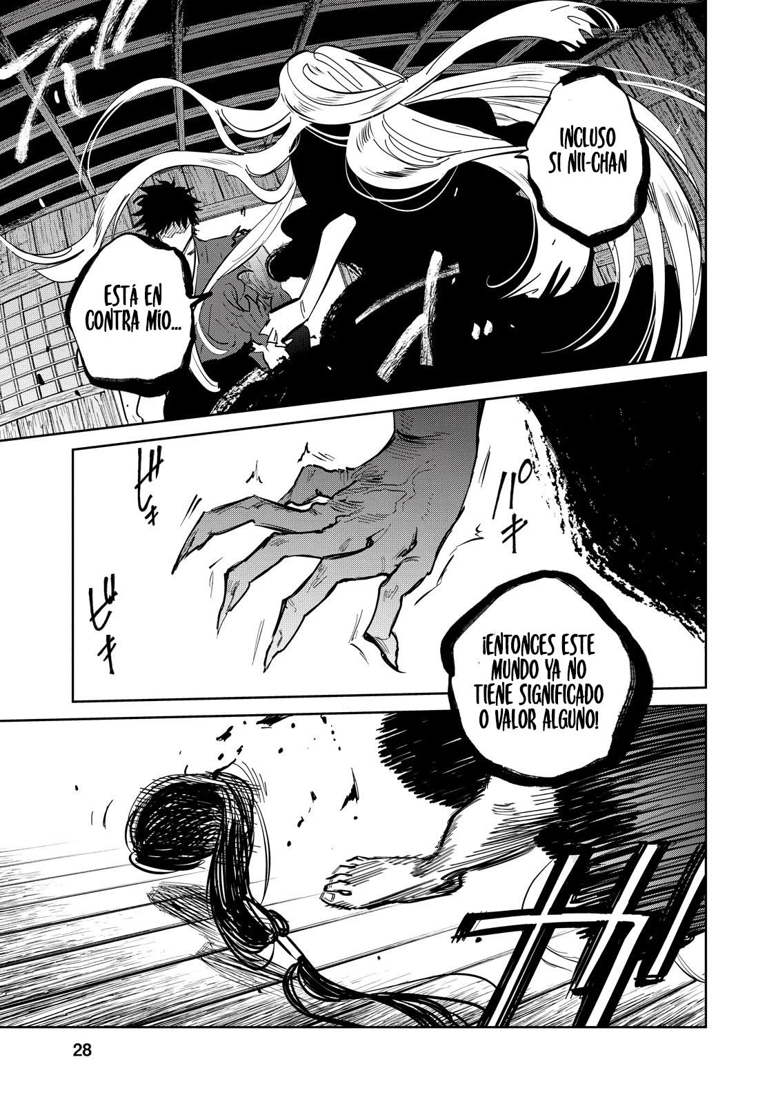 Kijin Gentoushou Capitulo 8: Demonios y Humanos (8) página 29