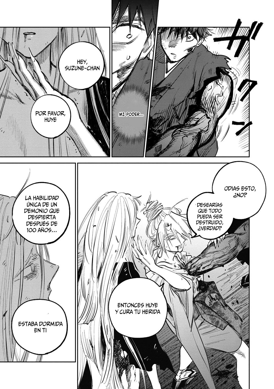 Kijin Gentoushou Capitulo 9: Demonios y Humanos (9) página 15