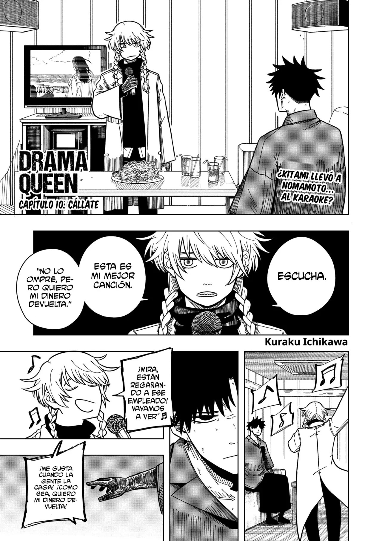 DRAMA QUEEN Capitulo 10: Cállate página 2