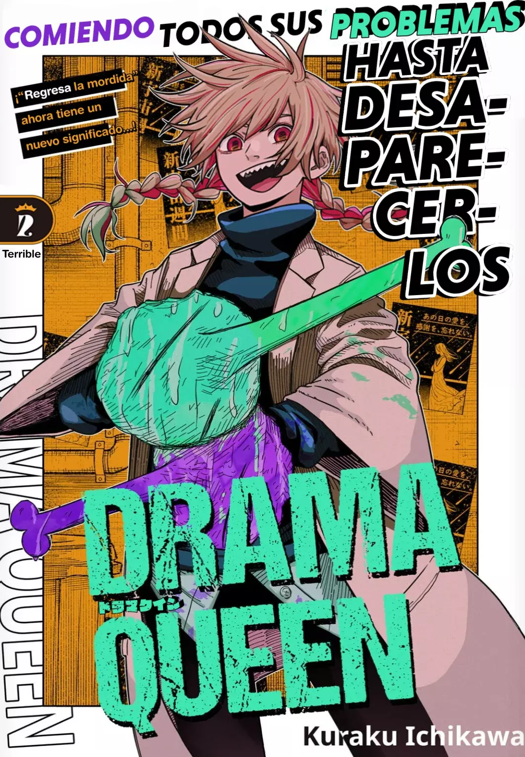 DRAMA QUEEN Capitulo 2: Terrible página 2