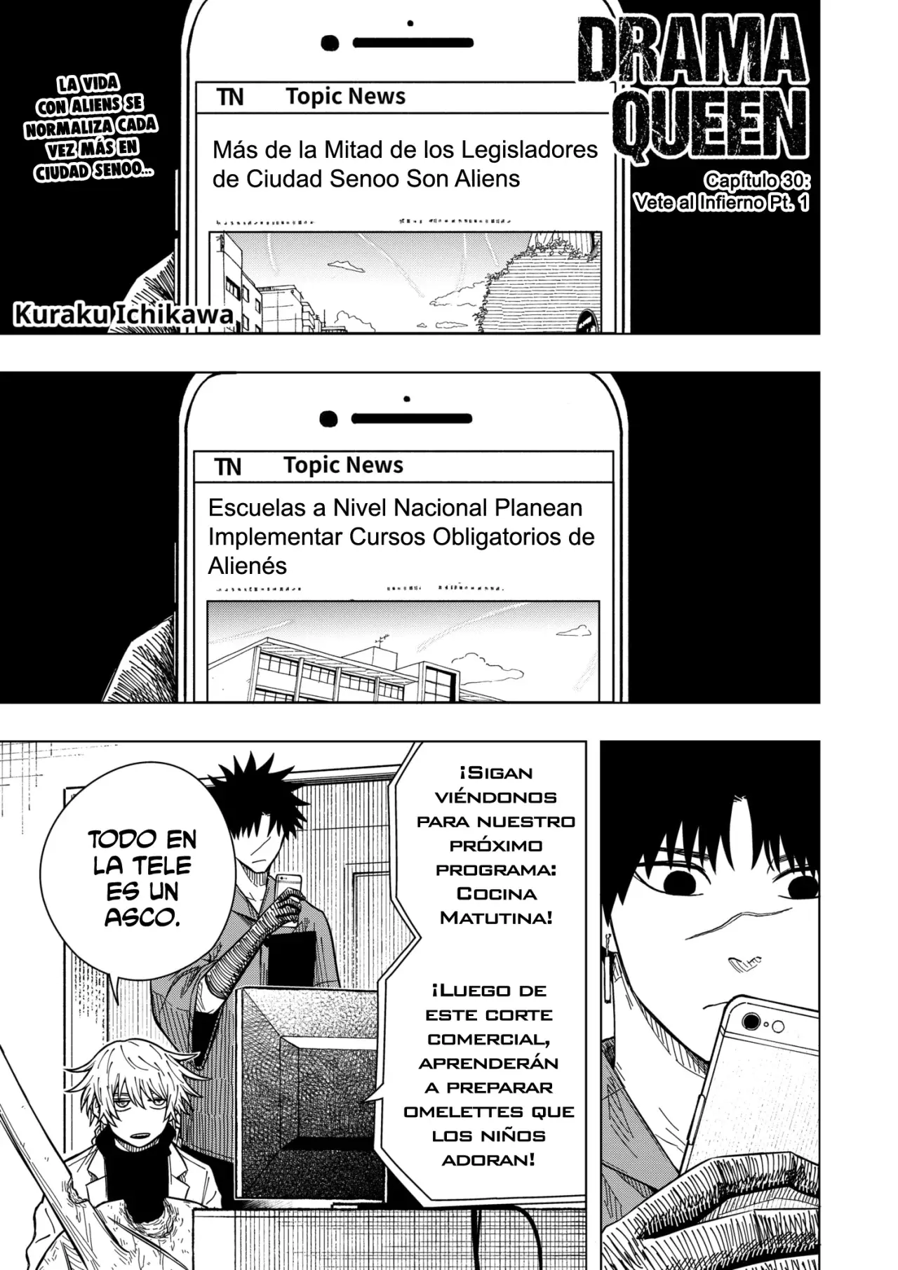 DRAMA QUEEN Capitulo 30: Vete al Infierno Pt. 1 página 2