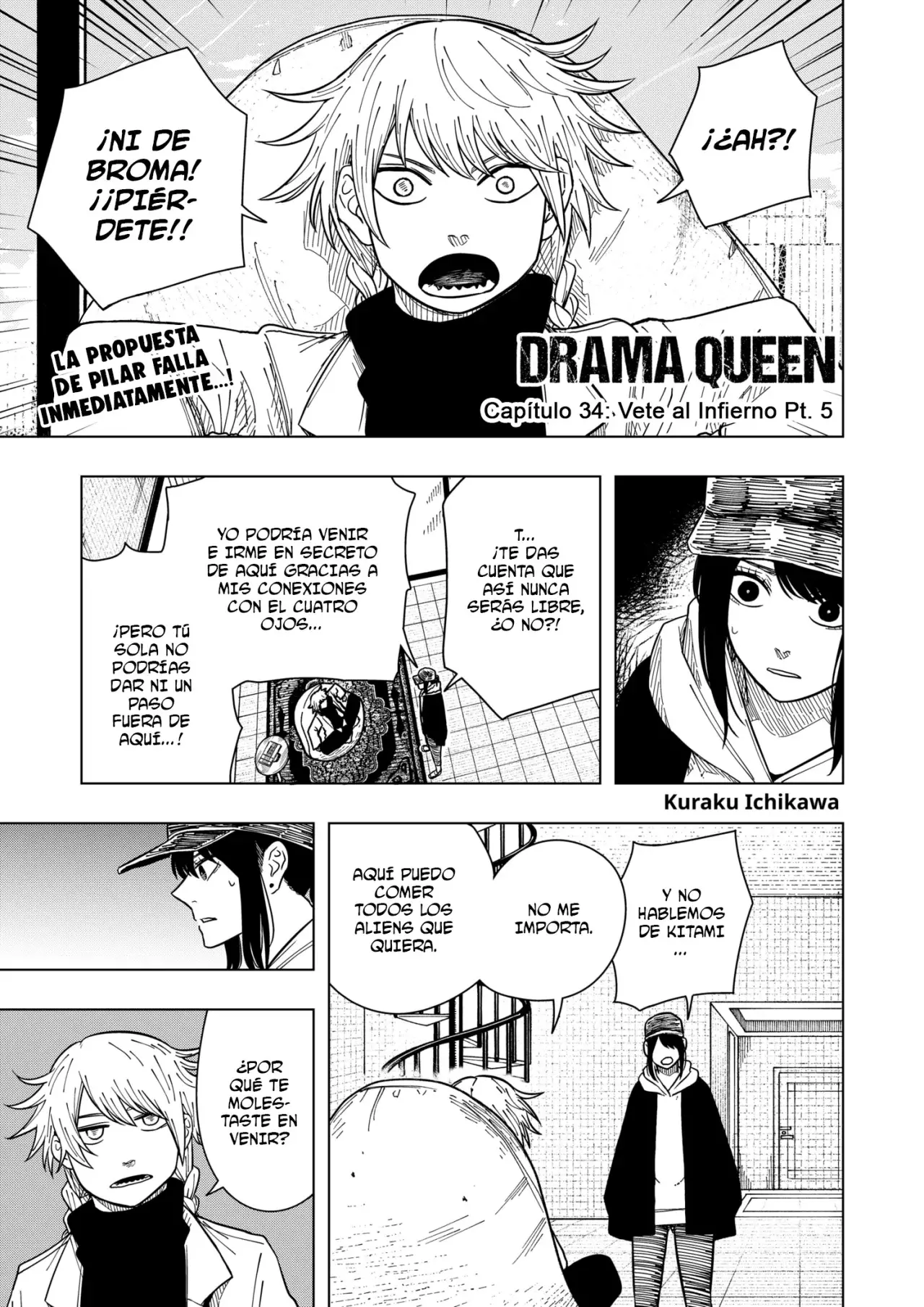 DRAMA QUEEN Capitulo 34: Vete al Infierno Pt. 5 página 2