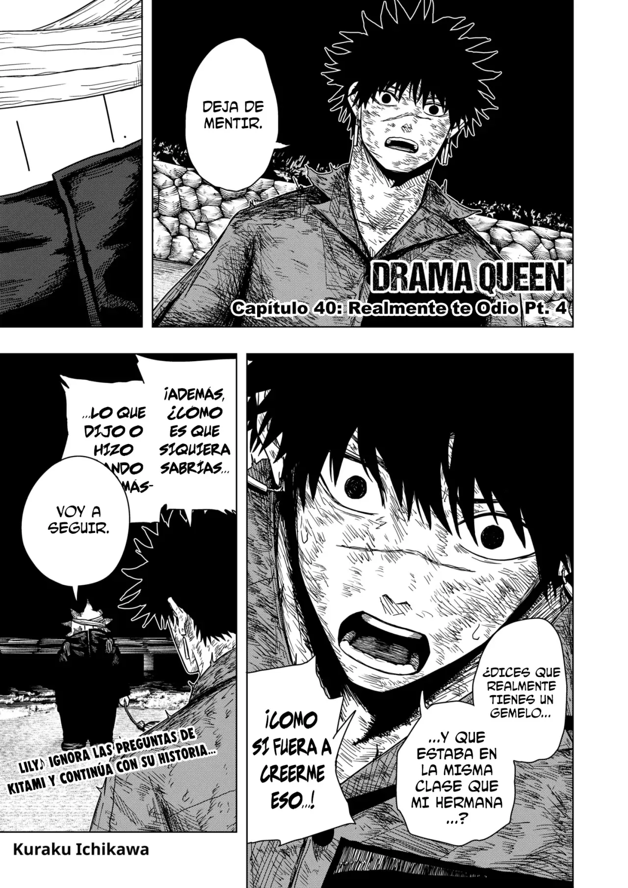 DRAMA QUEEN Capitulo 40: Realmente te Odio Pt. 4 página 2