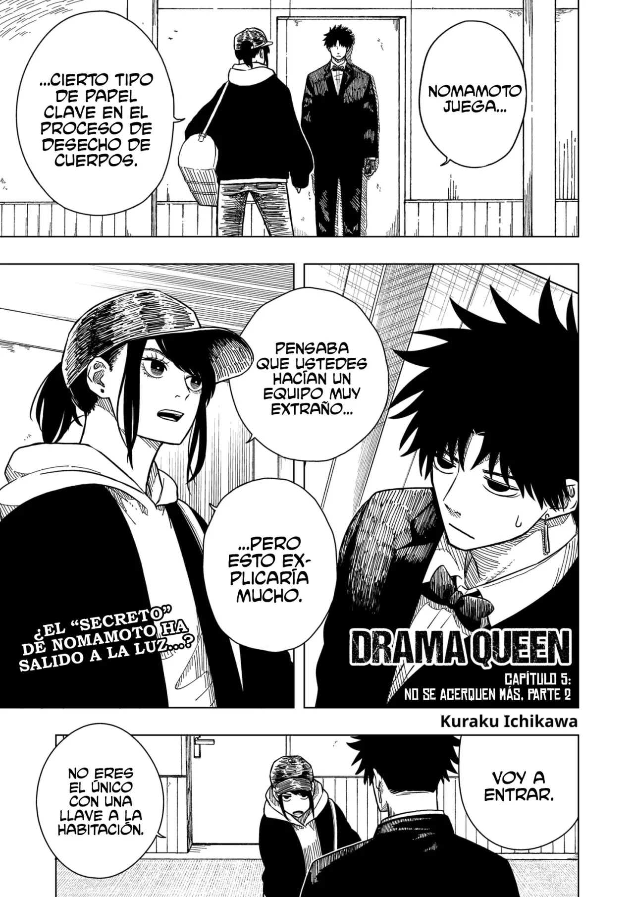 DRAMA QUEEN Capitulo 5: No se acerquen más, parte 2 página 4