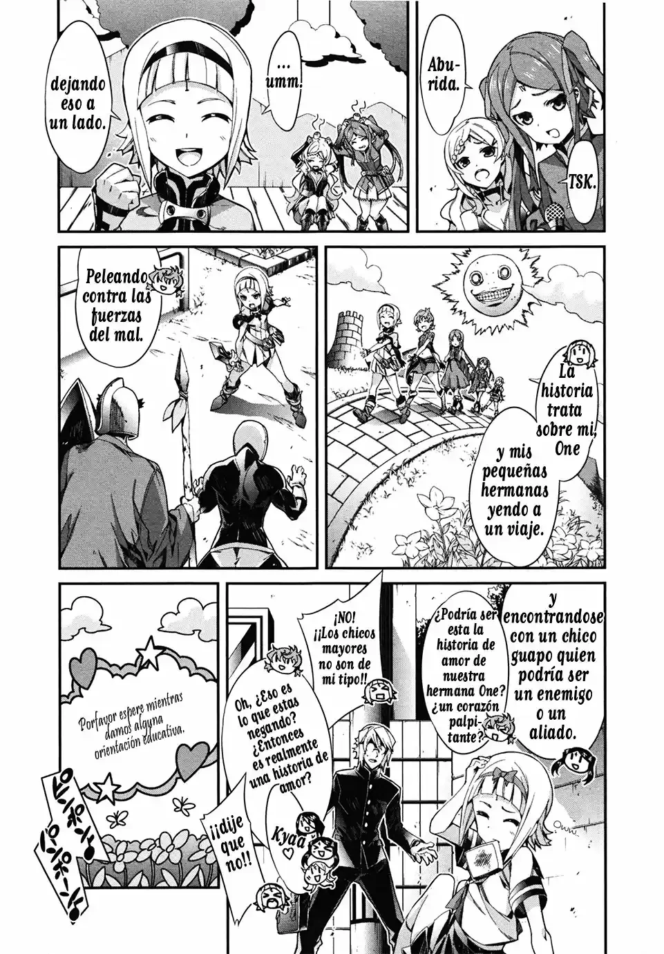 Drag-On Dragoon - Utahime Five Capitulo 0 página 10