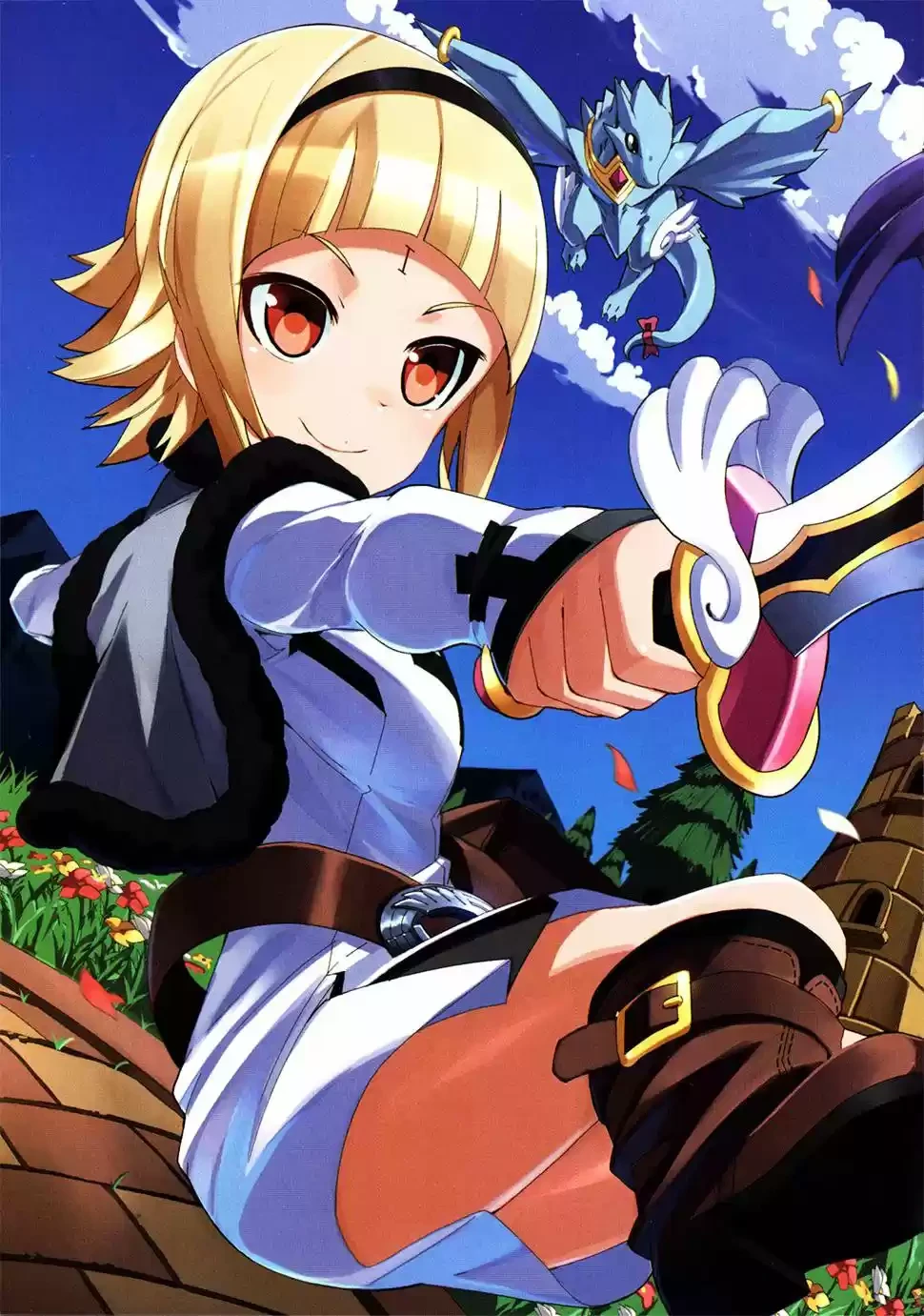 Drag-On Dragoon - Utahime Five Capitulo 0 página 3