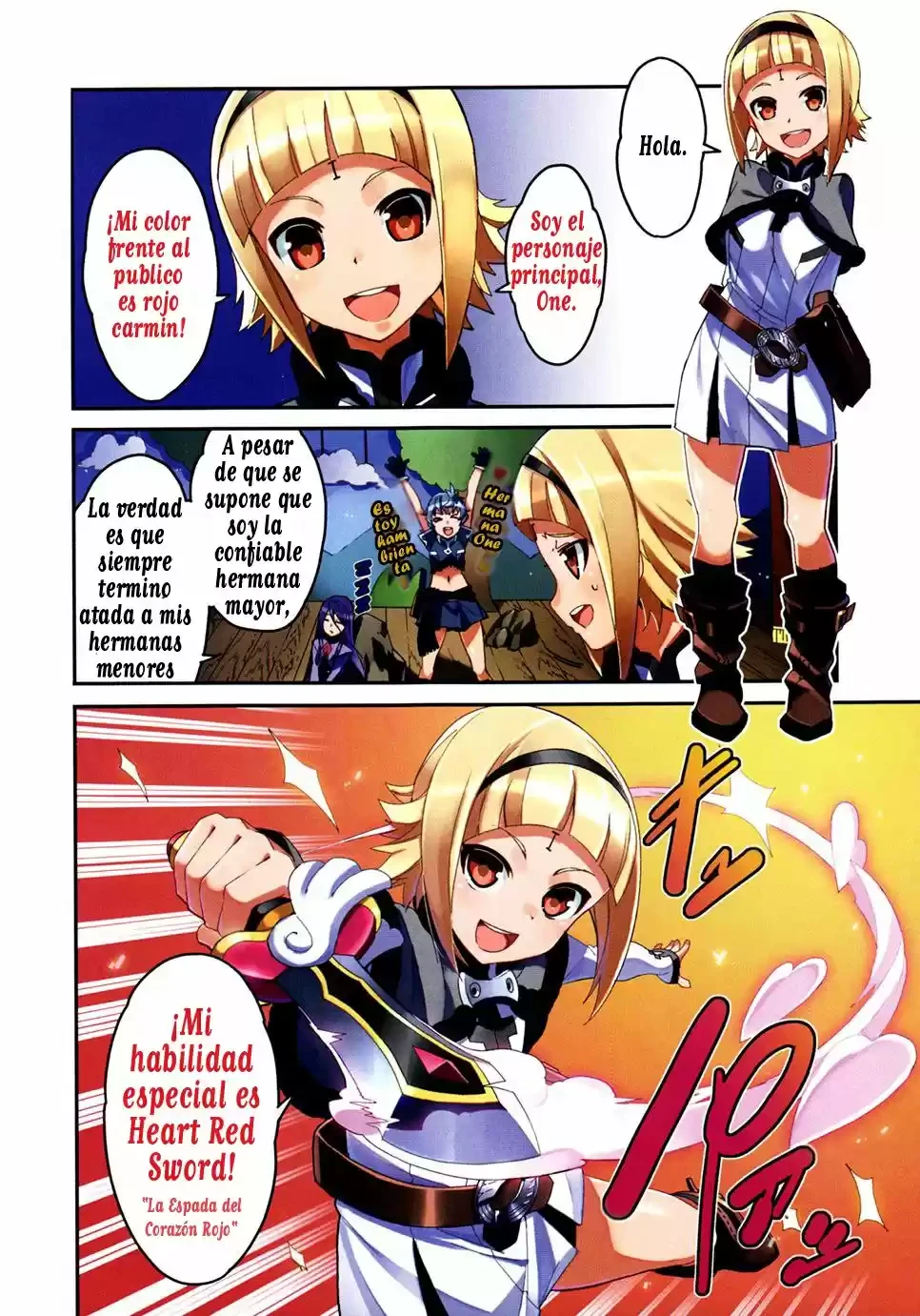 Drag-On Dragoon - Utahime Five Capitulo 0 página 5