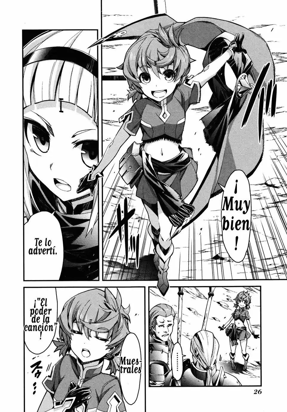 Drag-On Dragoon - Utahime Five Capitulo 1 página 14