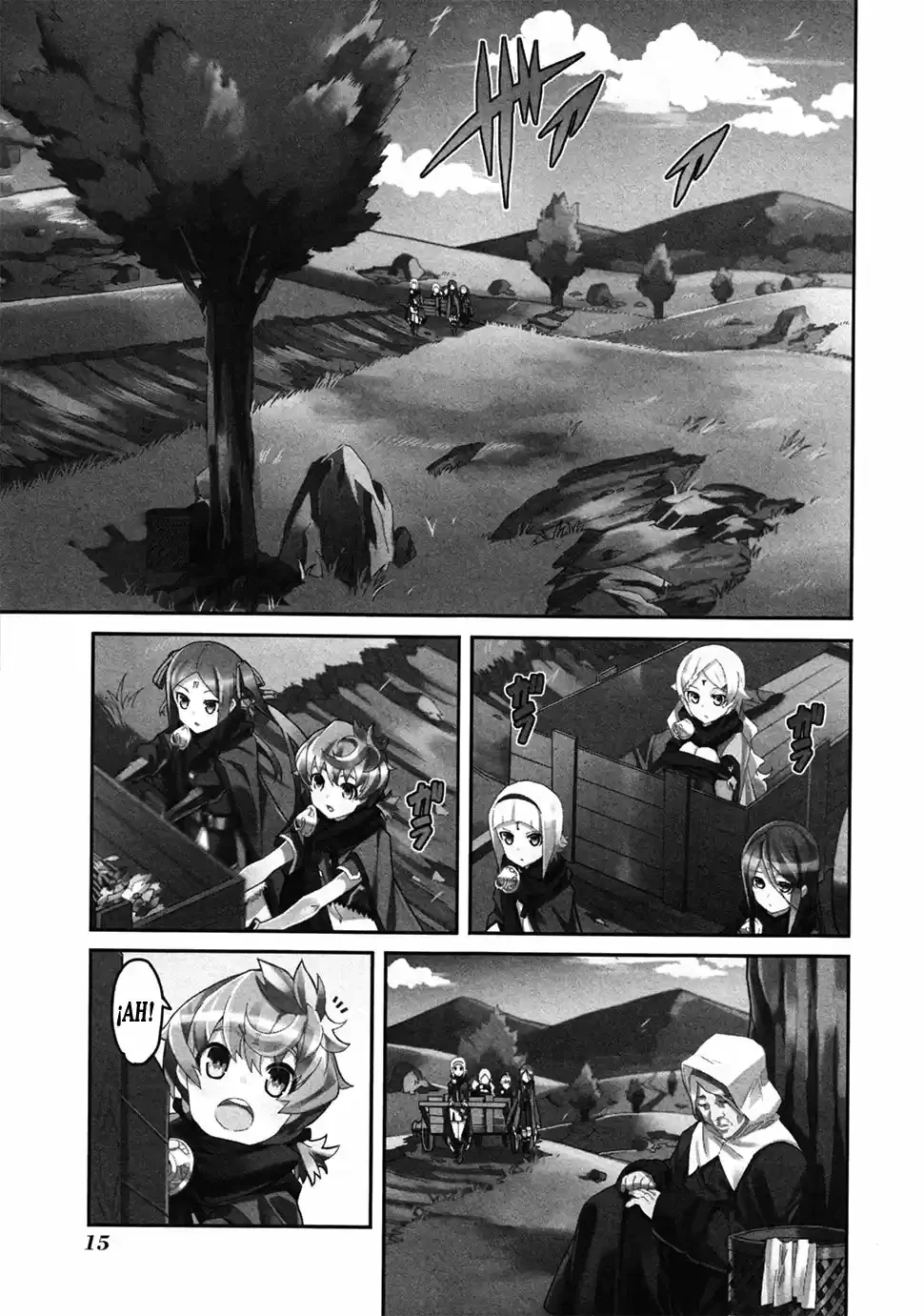 Drag-On Dragoon - Utahime Five Capitulo 1 página 3