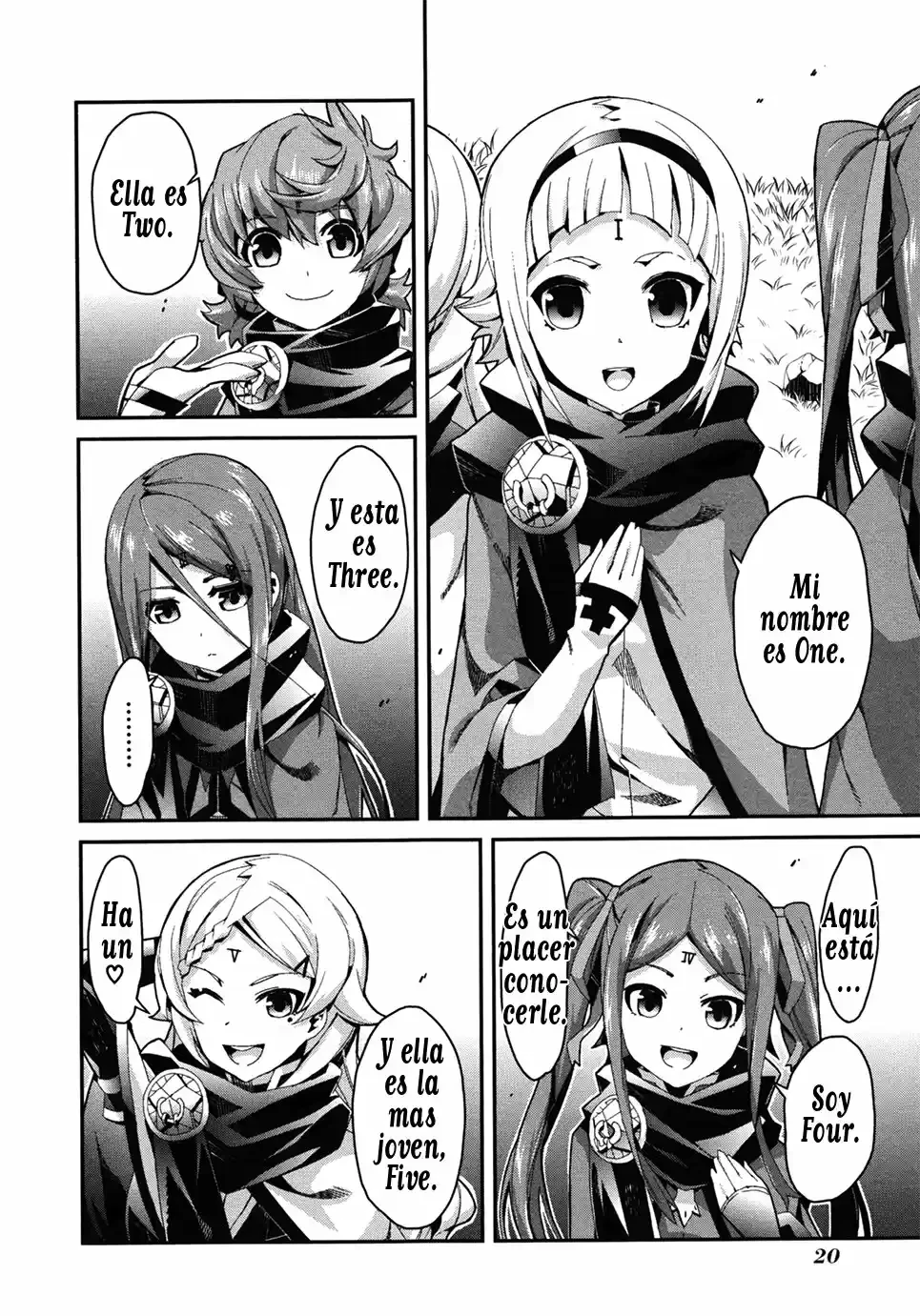 Drag-On Dragoon - Utahime Five Capitulo 1 página 8