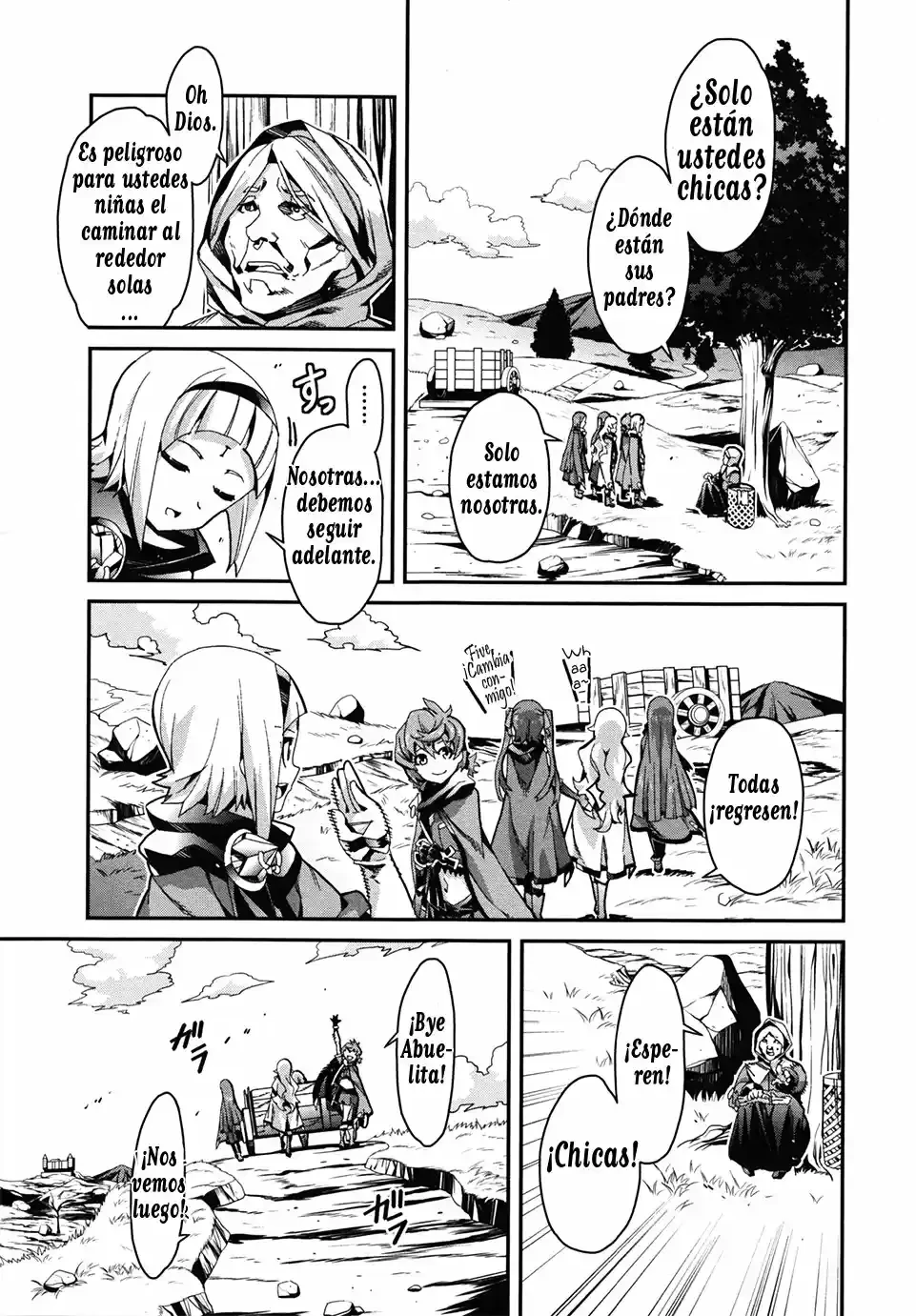 Drag-On Dragoon - Utahime Five Capitulo 1 página 9