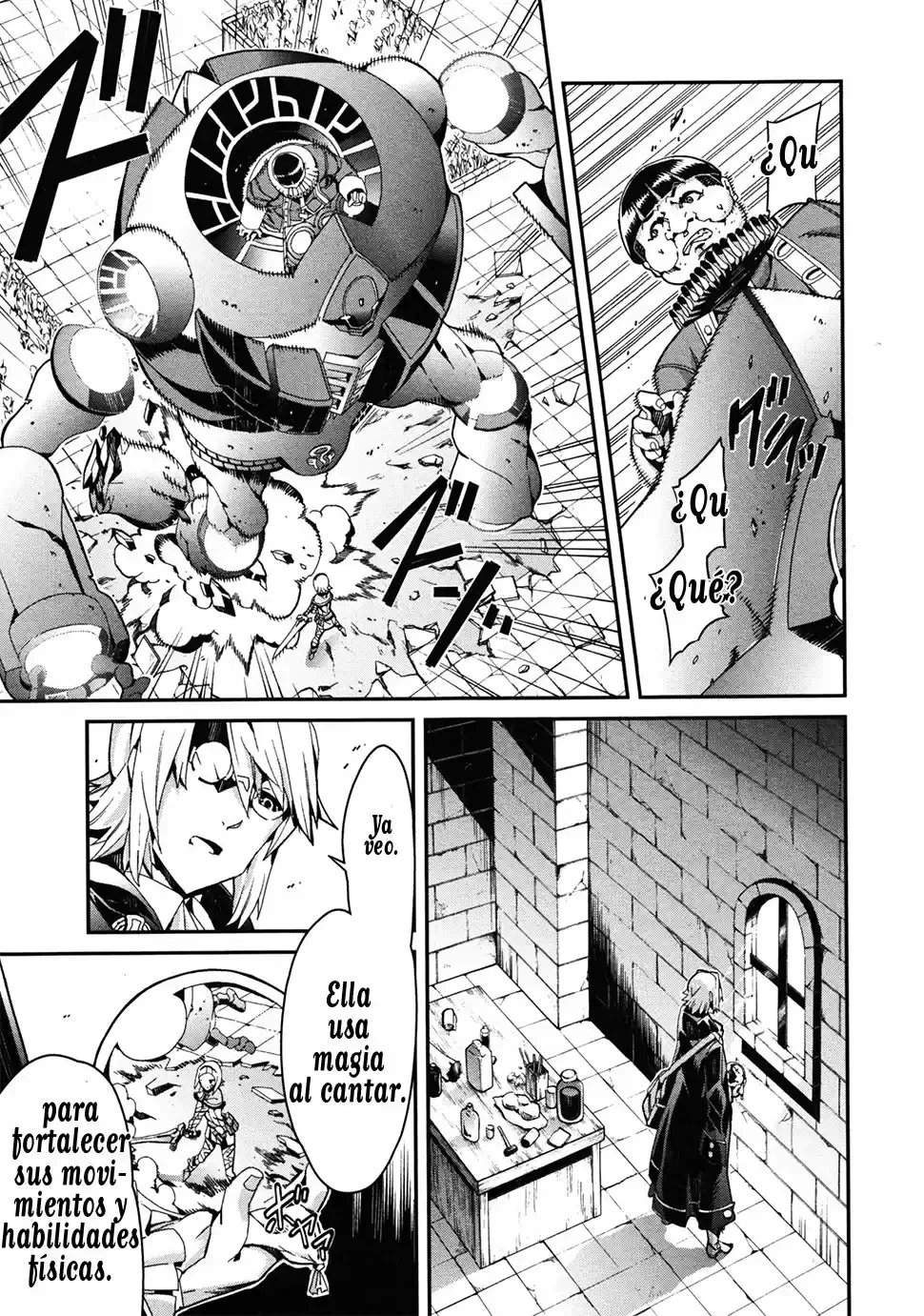 Drag-On Dragoon - Utahime Five Capitulo 2 página 18