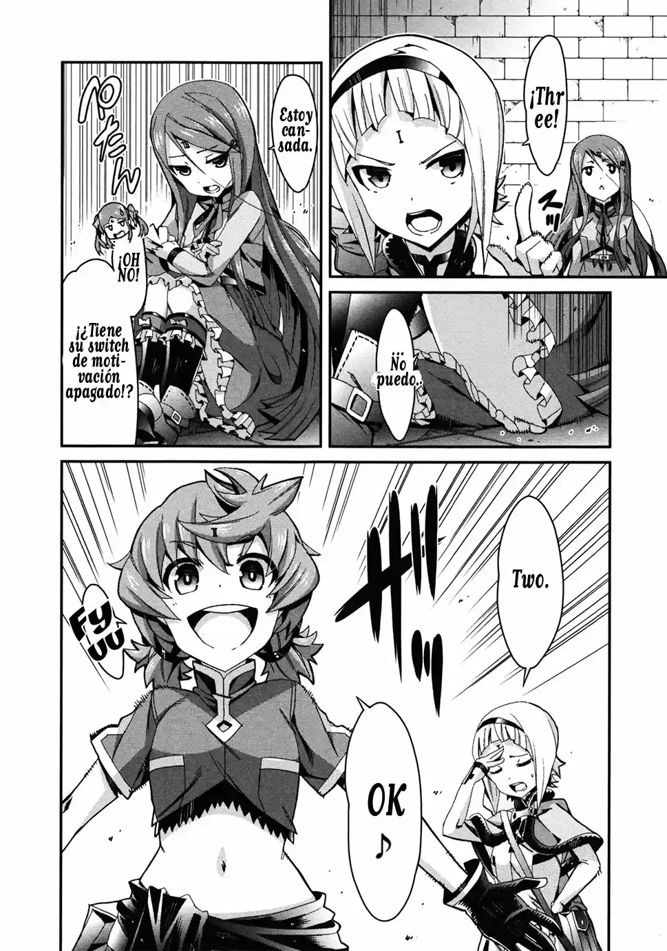 Drag-On Dragoon - Utahime Five Capitulo 2 página 3
