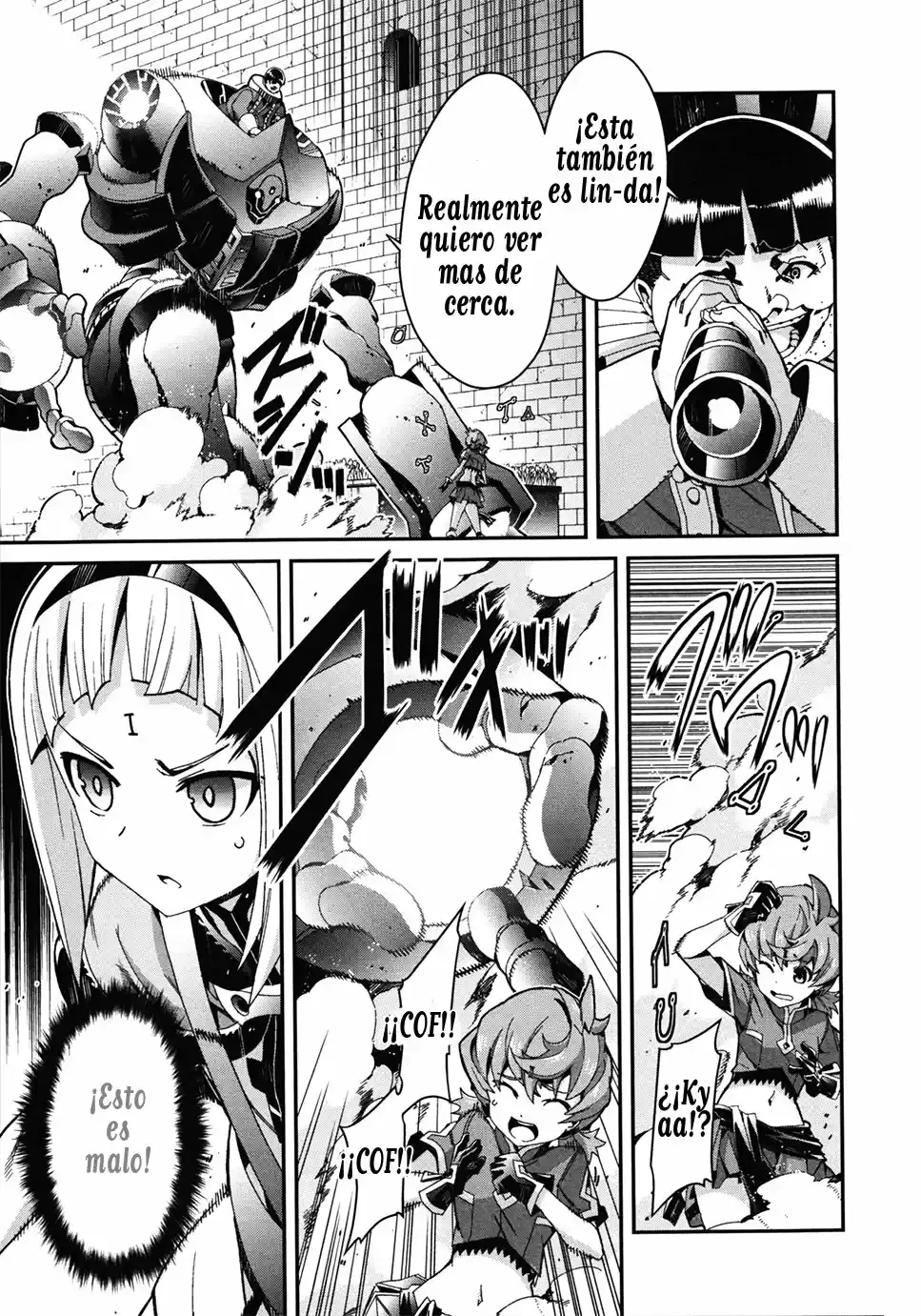 Drag-On Dragoon - Utahime Five Capitulo 2 página 4