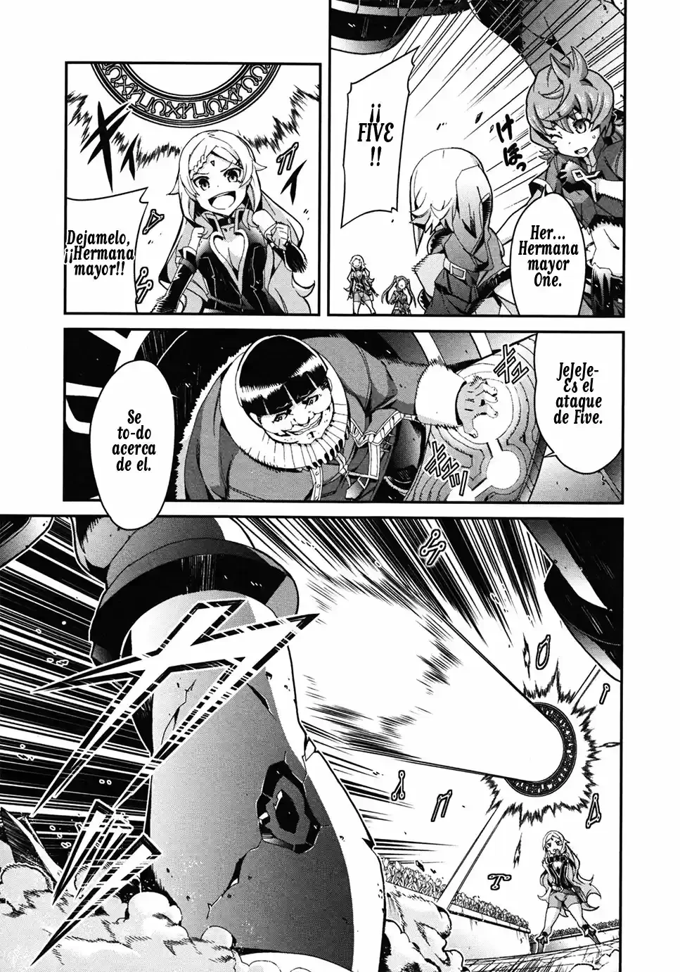 Drag-On Dragoon - Utahime Five Capitulo 2 página 6