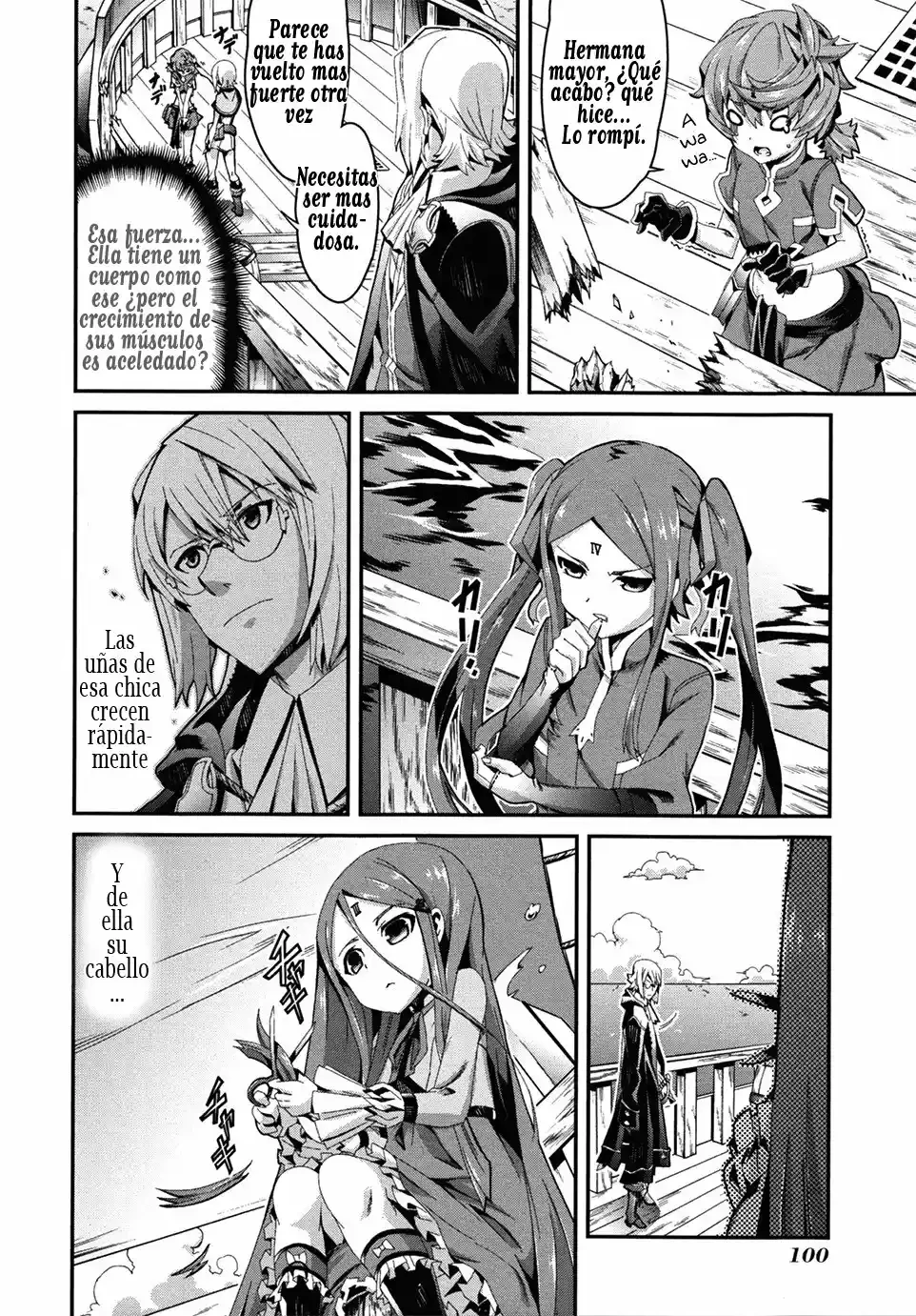 Drag-On Dragoon - Utahime Five Capitulo 3 página 12