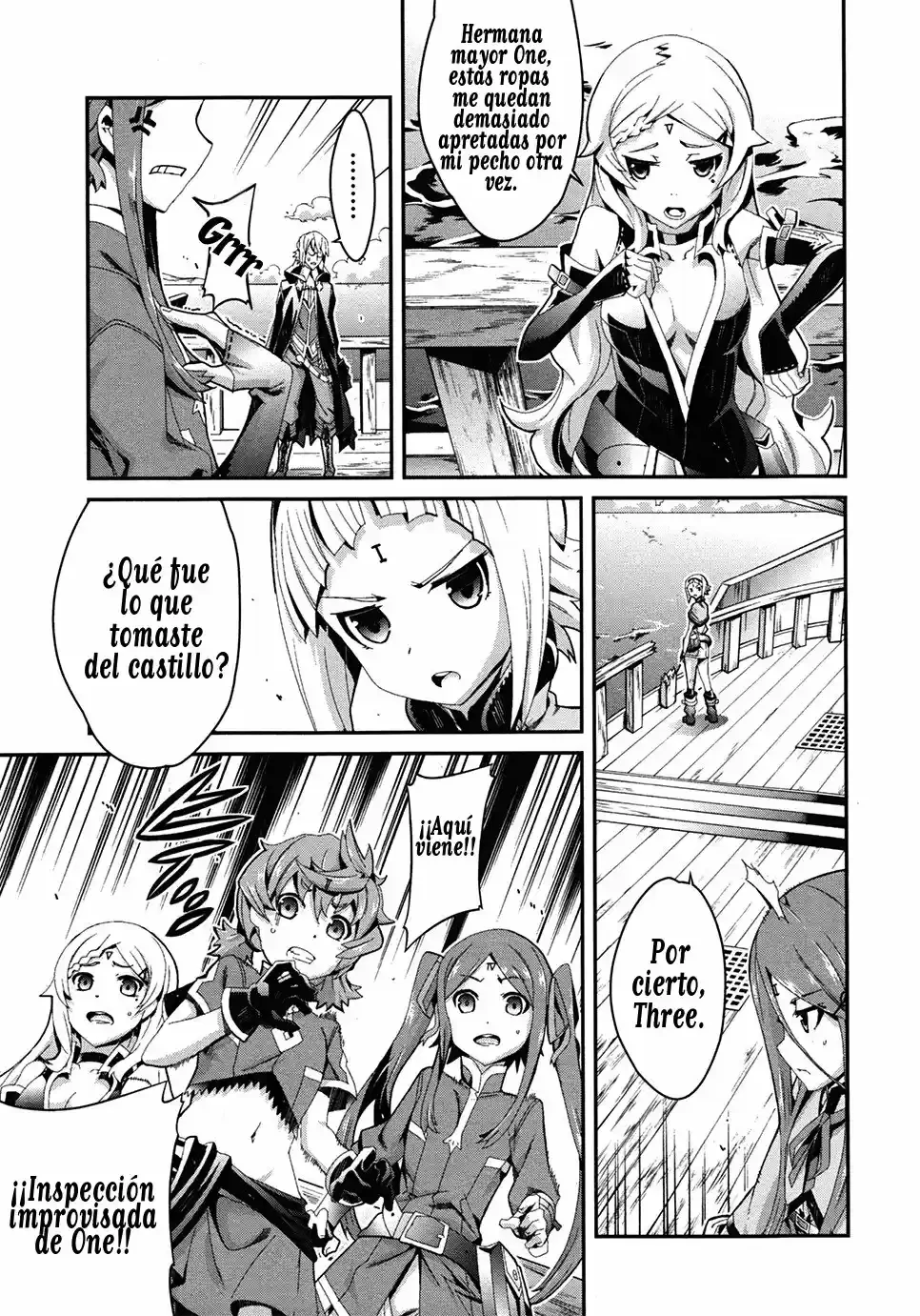 Drag-On Dragoon - Utahime Five Capitulo 3 página 13