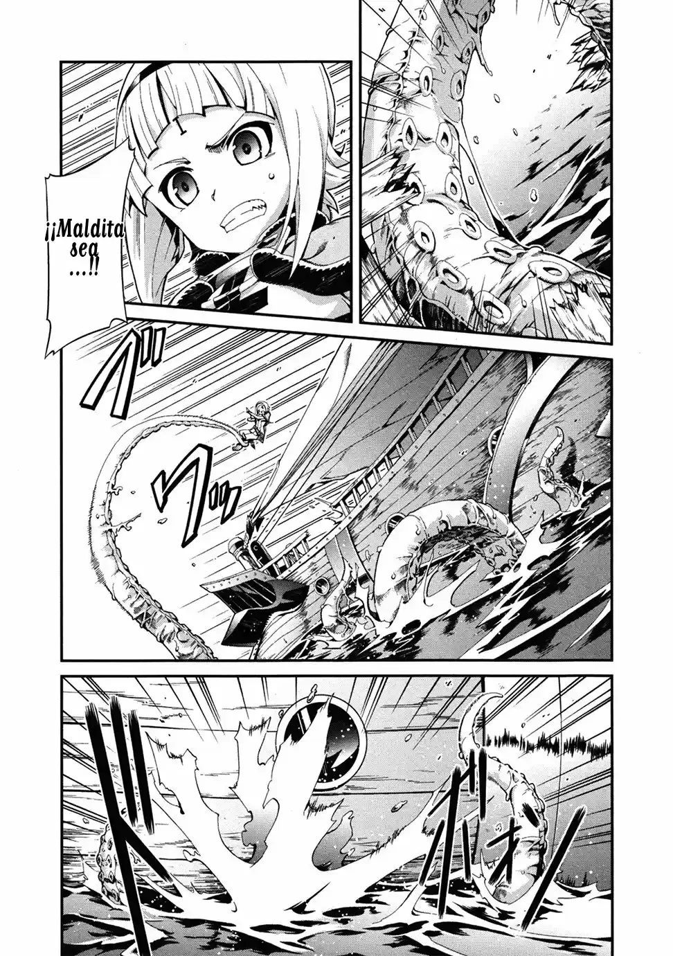 Drag-On Dragoon - Utahime Five Capitulo 3 página 19