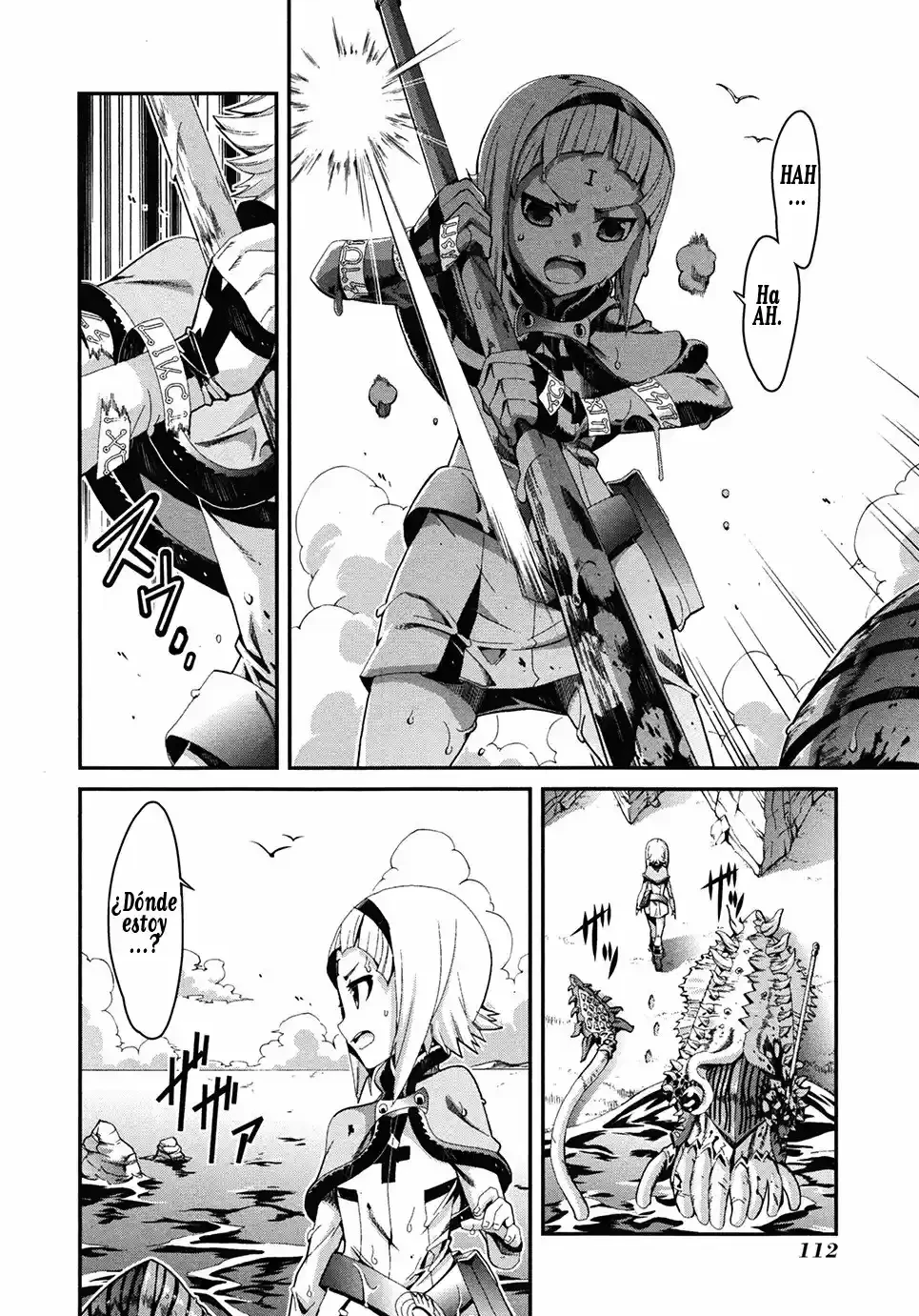 Drag-On Dragoon - Utahime Five Capitulo 3 página 24