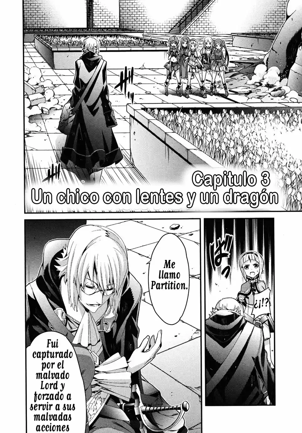 Drag-On Dragoon - Utahime Five Capitulo 3 página 3
