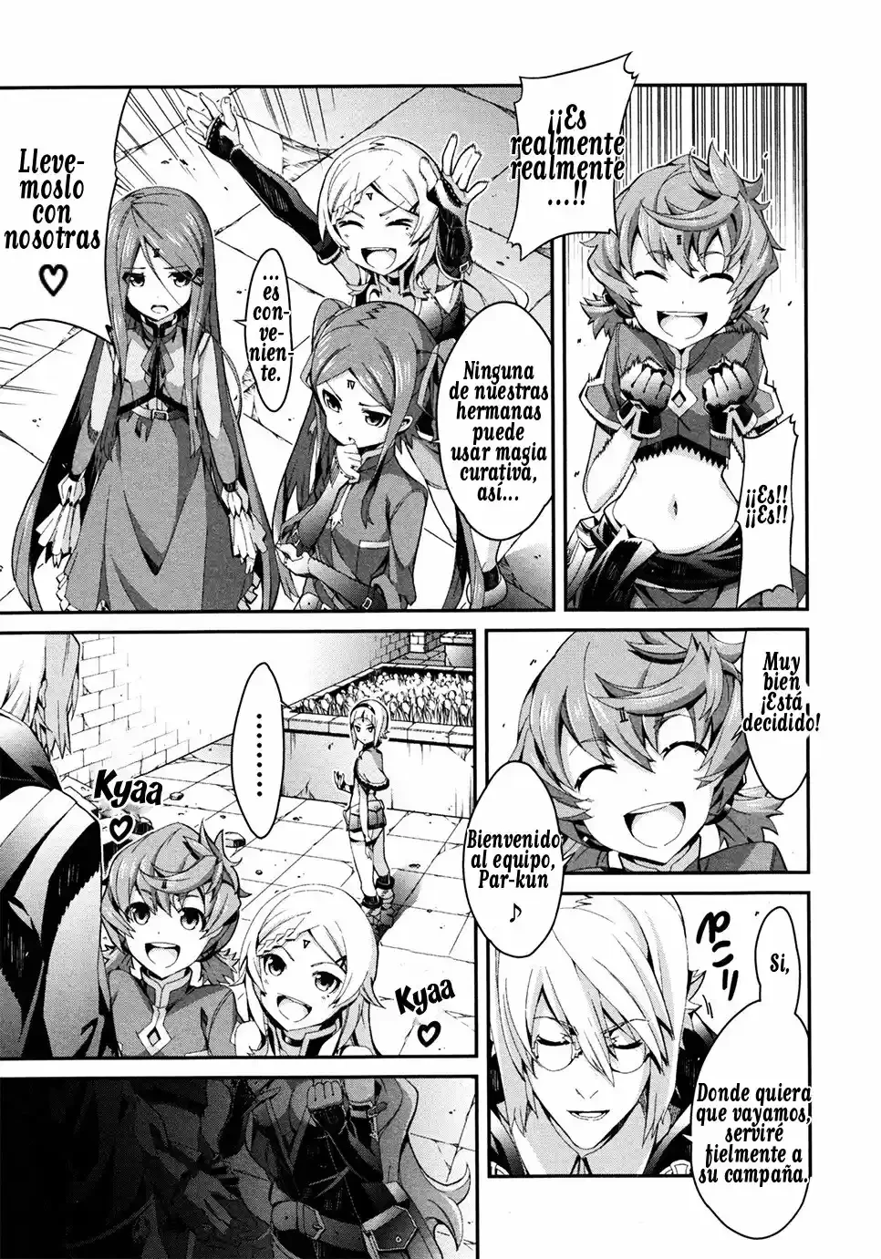Drag-On Dragoon - Utahime Five Capitulo 3 página 8