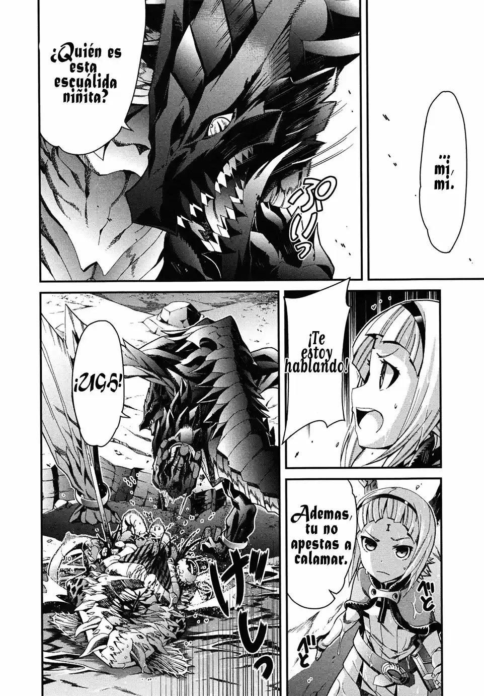 Drag-On Dragoon - Utahime Five Capitulo 4 página 4