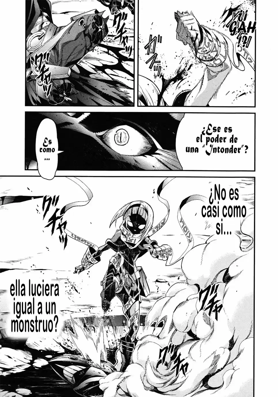 Drag-On Dragoon - Utahime Five Capitulo 5 página 32