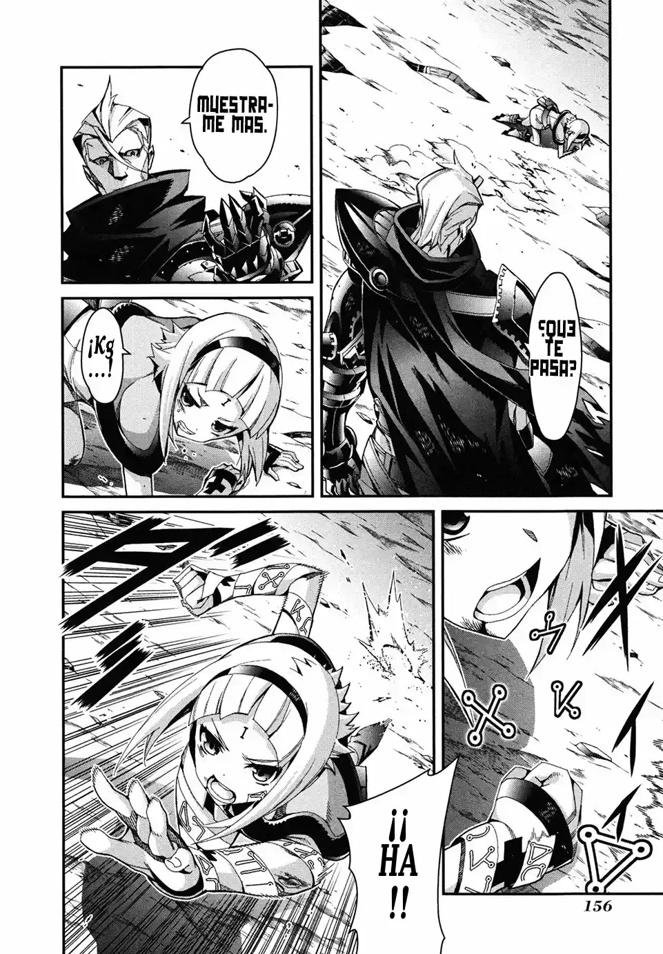 Drag-On Dragoon - Utahime Five Capitulo 5 página 4