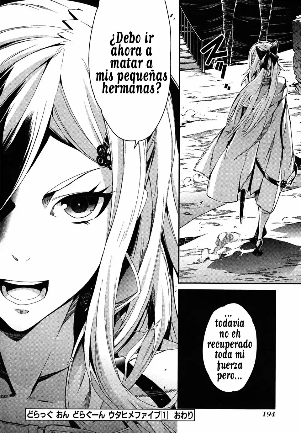 Drag-On Dragoon - Utahime Five Capitulo 5 página 41