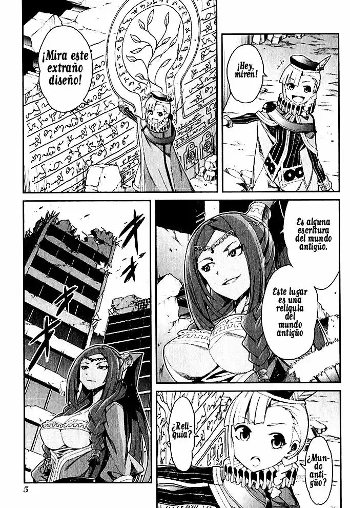 Drag-On Dragoon - Utahime Five Capitulo 6 página 7