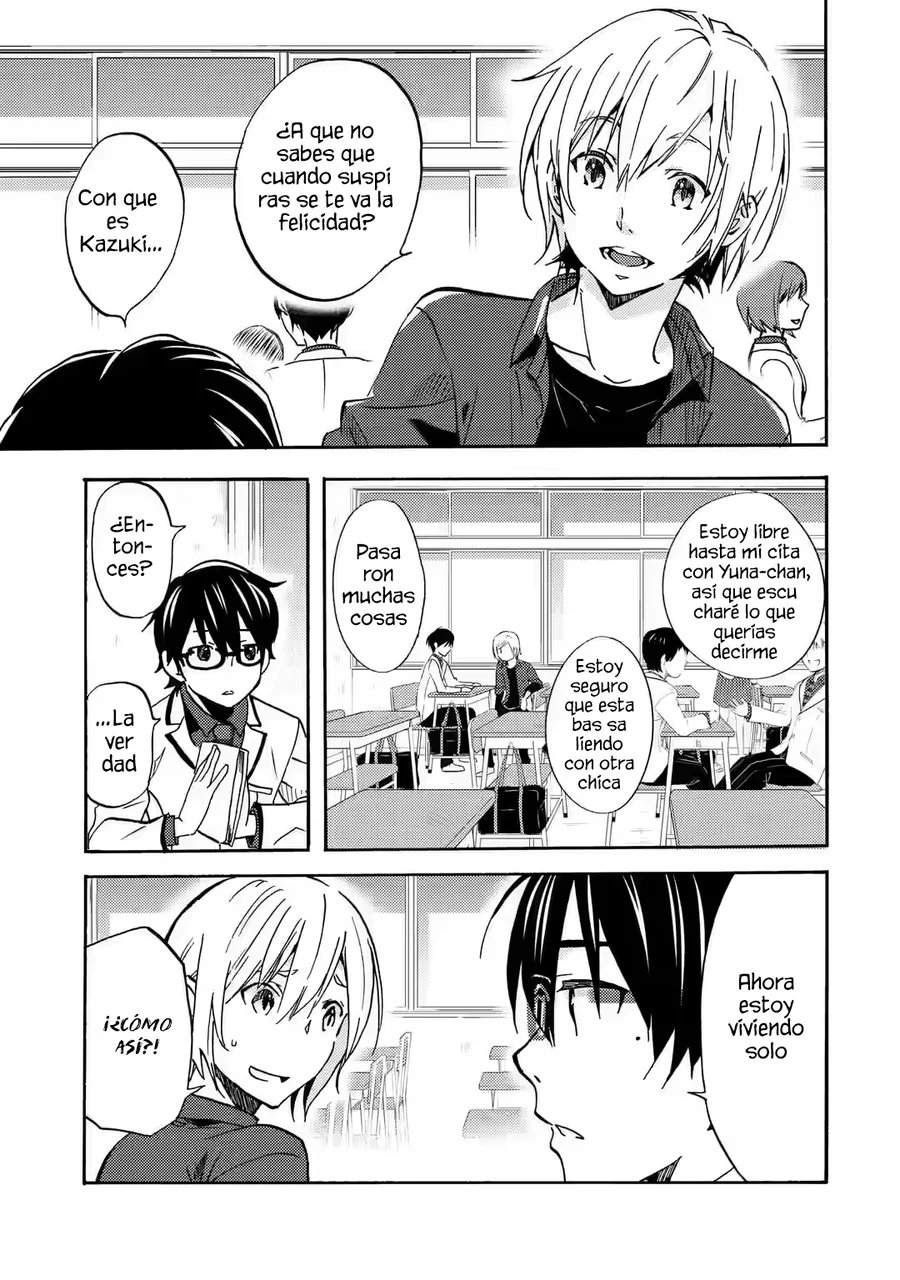 Ore wa Shiranai Uchi ni Gakkouichi no Bishoujo wo Kudoiteita Rashii Baito-saki no Soudan Aite ni Ore no Omoibito no Hanashi wo Suru to Kanojo wa Naze ka Tere Hajimeru Capitulo 1 página 12
