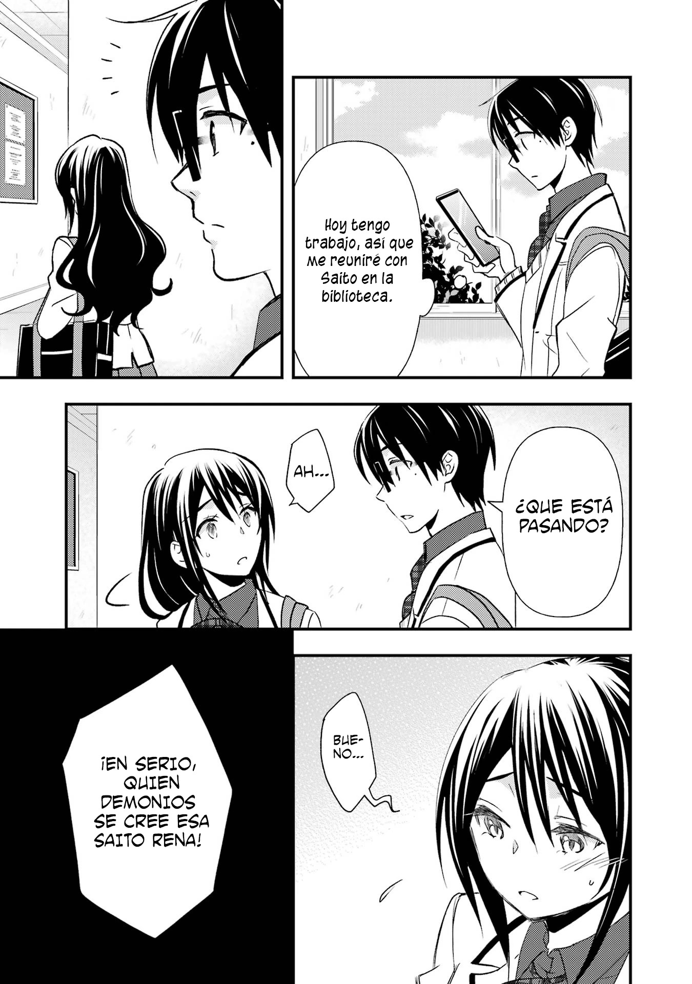 Ore wa Shiranai Uchi ni Gakkouichi no Bishoujo wo Kudoiteita Rashii Baito-saki no Soudan Aite ni Ore no Omoibito no Hanashi wo Suru to Kanojo wa Naze ka Tere Hajimeru Capitulo 11 página 16