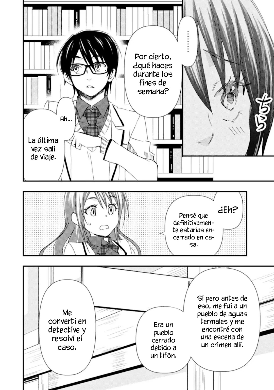 Ore wa Shiranai Uchi ni Gakkouichi no Bishoujo wo Kudoiteita Rashii Baito-saki no Soudan Aite ni Ore no Omoibito no Hanashi wo Suru to Kanojo wa Naze ka Tere Hajimeru Capitulo 13 página 6
