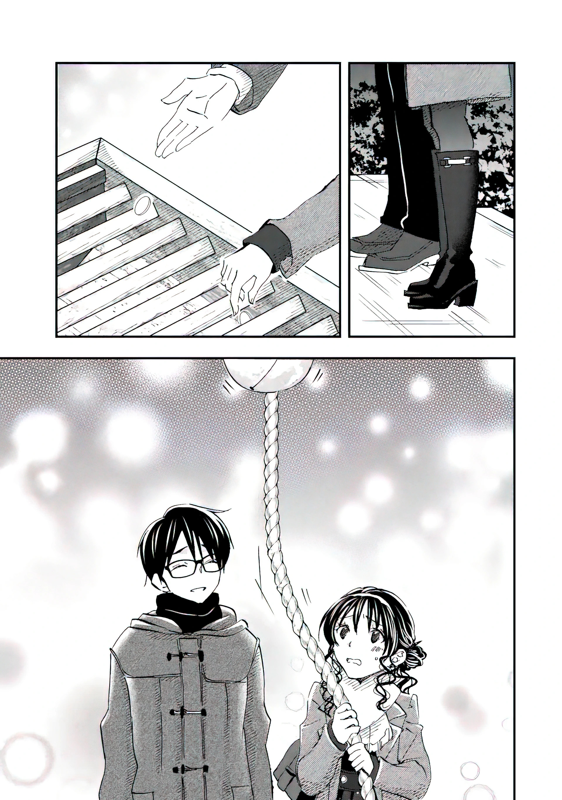 Ore wa Shiranai Uchi ni Gakkouichi no Bishoujo wo Kudoiteita Rashii Baito-saki no Soudan Aite ni Ore no Omoibito no Hanashi wo Suru to Kanojo wa Naze ka Tere Hajimeru Capitulo 18 página 17