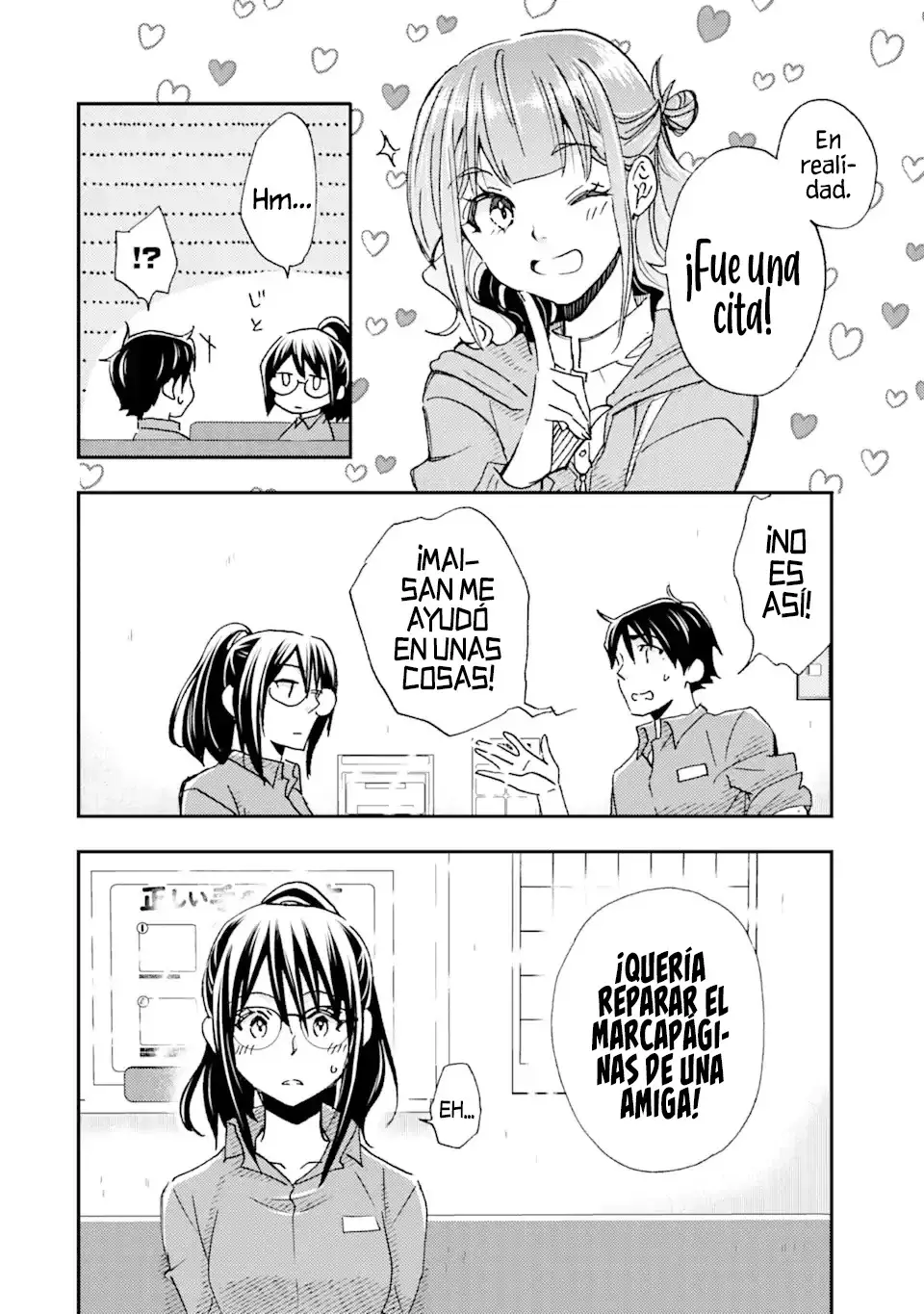 Ore wa Shiranai Uchi ni Gakkouichi no Bishoujo wo Kudoiteita Rashii Baito-saki no Soudan Aite ni Ore no Omoibito no Hanashi wo Suru to Kanojo wa Naze ka Tere Hajimeru Capitulo 19 página 12