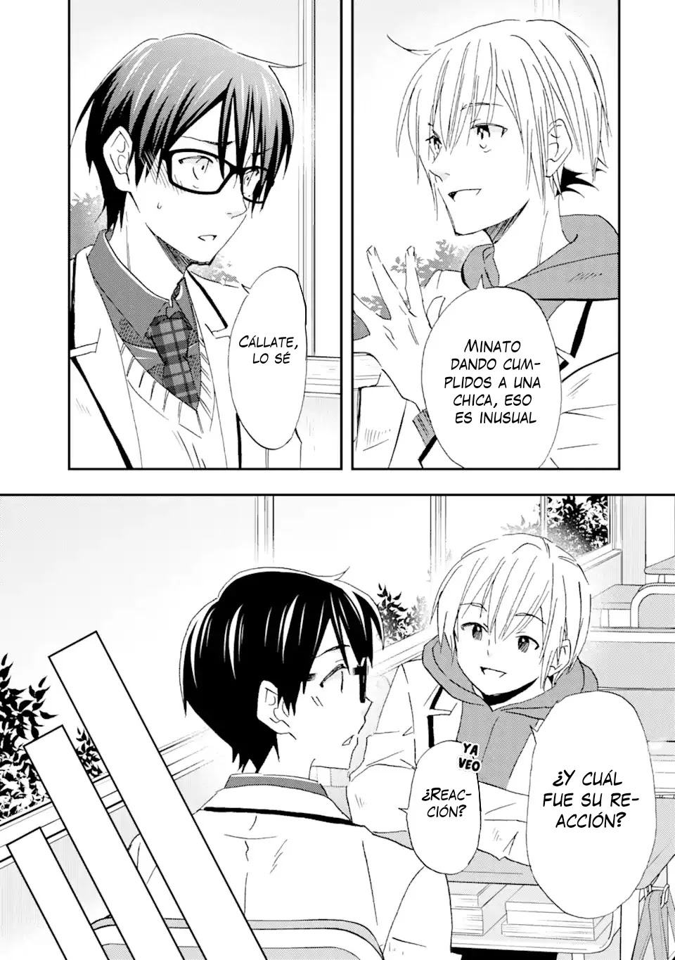 Ore wa Shiranai Uchi ni Gakkouichi no Bishoujo wo Kudoiteita Rashii Baito-saki no Soudan Aite ni Ore no Omoibito no Hanashi wo Suru to Kanojo wa Naze ka Tere Hajimeru Capitulo 26 página 17