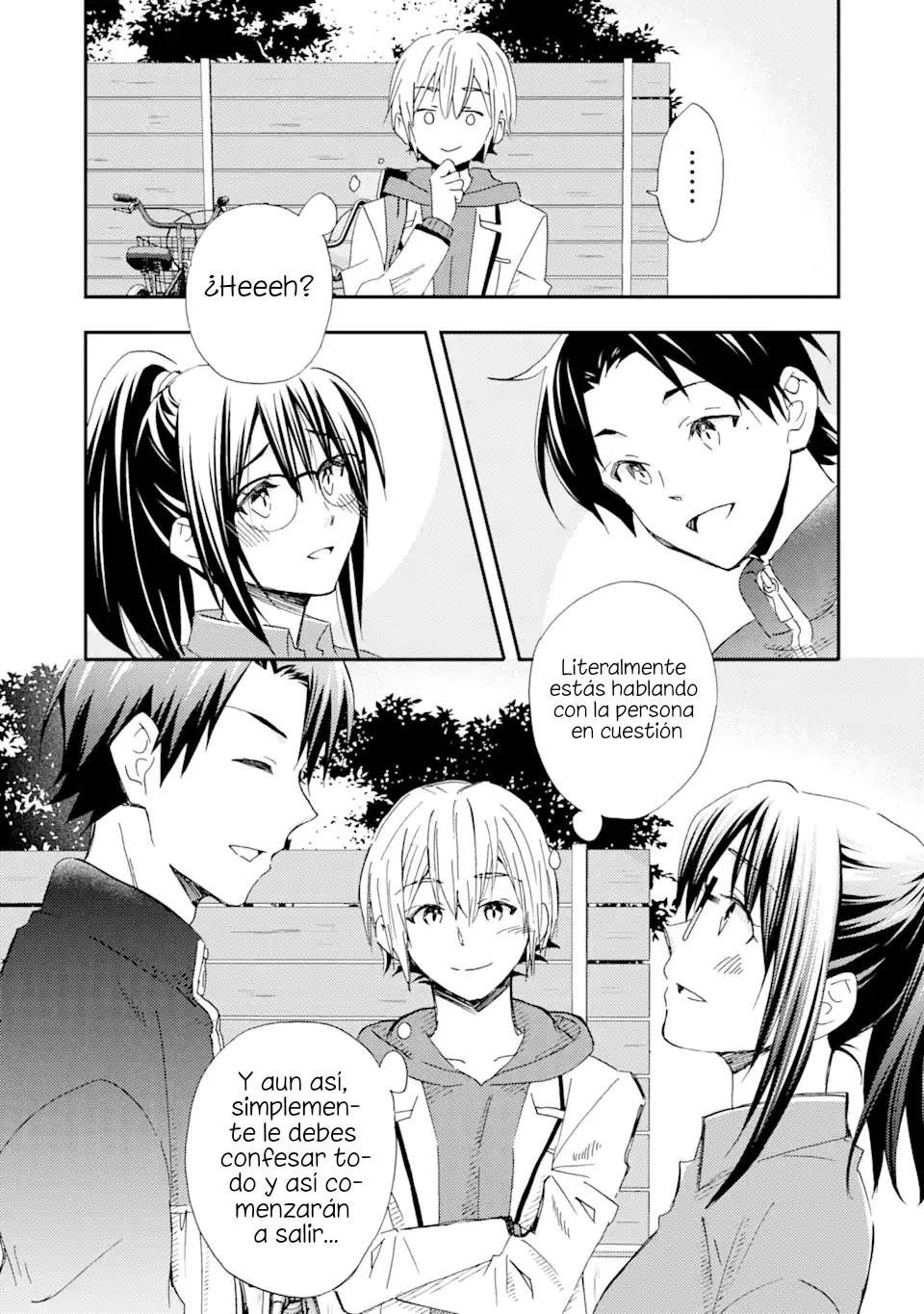 Ore wa Shiranai Uchi ni Gakkouichi no Bishoujo wo Kudoiteita Rashii Baito-saki no Soudan Aite ni Ore no Omoibito no Hanashi wo Suru to Kanojo wa Naze ka Tere Hajimeru Capitulo 26 página 32