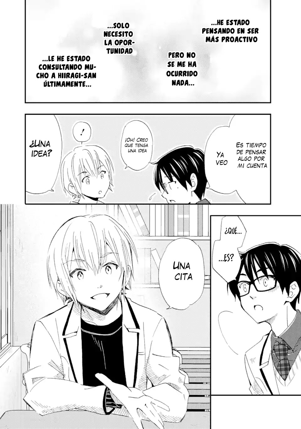 Ore wa Shiranai Uchi ni Gakkouichi no Bishoujo wo Kudoiteita Rashii Baito-saki no Soudan Aite ni Ore no Omoibito no Hanashi wo Suru to Kanojo wa Naze ka Tere Hajimeru Capitulo 28 página 12