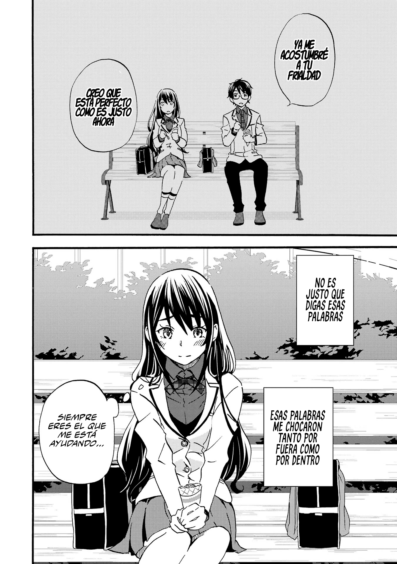 Ore wa Shiranai Uchi ni Gakkouichi no Bishoujo wo Kudoiteita Rashii Baito-saki no Soudan Aite ni Ore no Omoibito no Hanashi wo Suru to Kanojo wa Naze ka Tere Hajimeru Capitulo 3 página 32