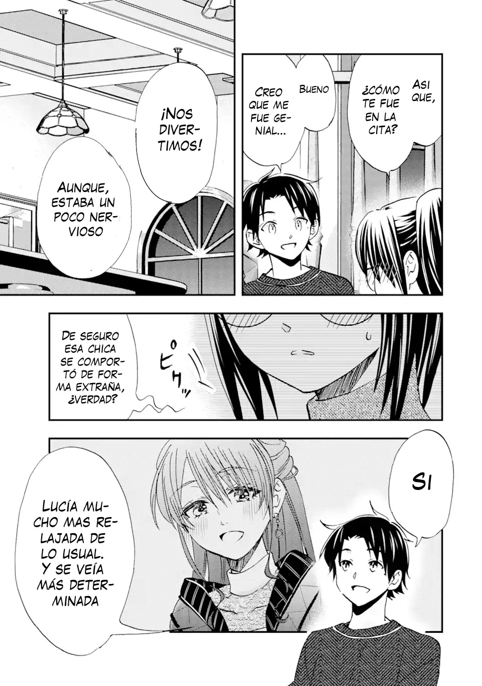 Ore wa Shiranai Uchi ni Gakkouichi no Bishoujo wo Kudoiteita Rashii Baito-saki no Soudan Aite ni Ore no Omoibito no Hanashi wo Suru to Kanojo wa Naze ka Tere Hajimeru Capitulo 31 página 7