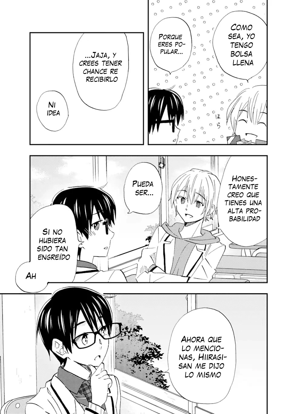 Ore wa Shiranai Uchi ni Gakkouichi no Bishoujo wo Kudoiteita Rashii Baito-saki no Soudan Aite ni Ore no Omoibito no Hanashi wo Suru to Kanojo wa Naze ka Tere Hajimeru Capitulo 32 página 9