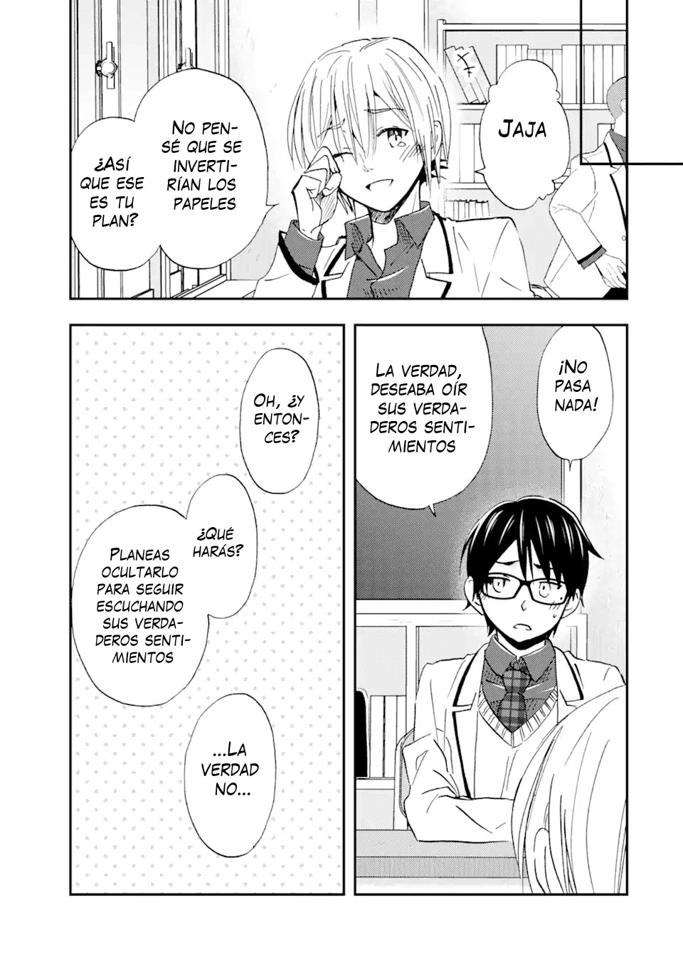 Ore wa Shiranai Uchi ni Gakkouichi no Bishoujo wo Kudoiteita Rashii Baito-saki no Soudan Aite ni Ore no Omoibito no Hanashi wo Suru to Kanojo wa Naze ka Tere Hajimeru Capitulo 33 página 17