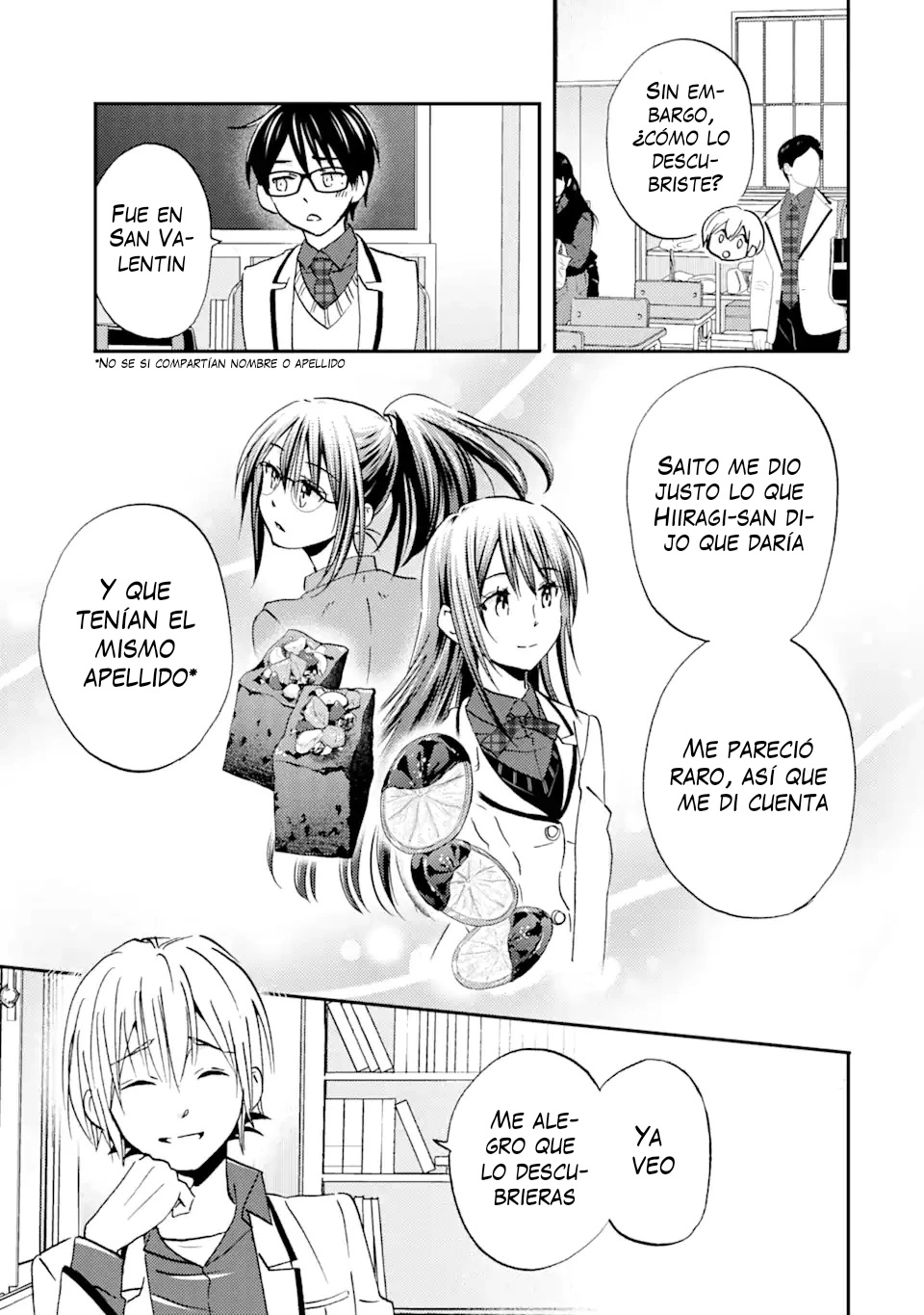 Ore wa Shiranai Uchi ni Gakkouichi no Bishoujo wo Kudoiteita Rashii Baito-saki no Soudan Aite ni Ore no Omoibito no Hanashi wo Suru to Kanojo wa Naze ka Tere Hajimeru Capitulo 33 página 3