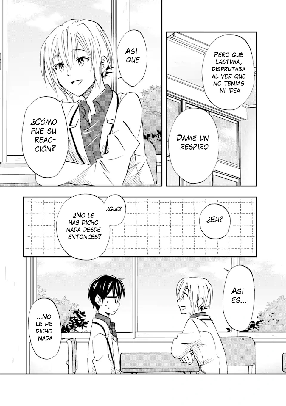 Ore wa Shiranai Uchi ni Gakkouichi no Bishoujo wo Kudoiteita Rashii Baito-saki no Soudan Aite ni Ore no Omoibito no Hanashi wo Suru to Kanojo wa Naze ka Tere Hajimeru Capitulo 33 página 4