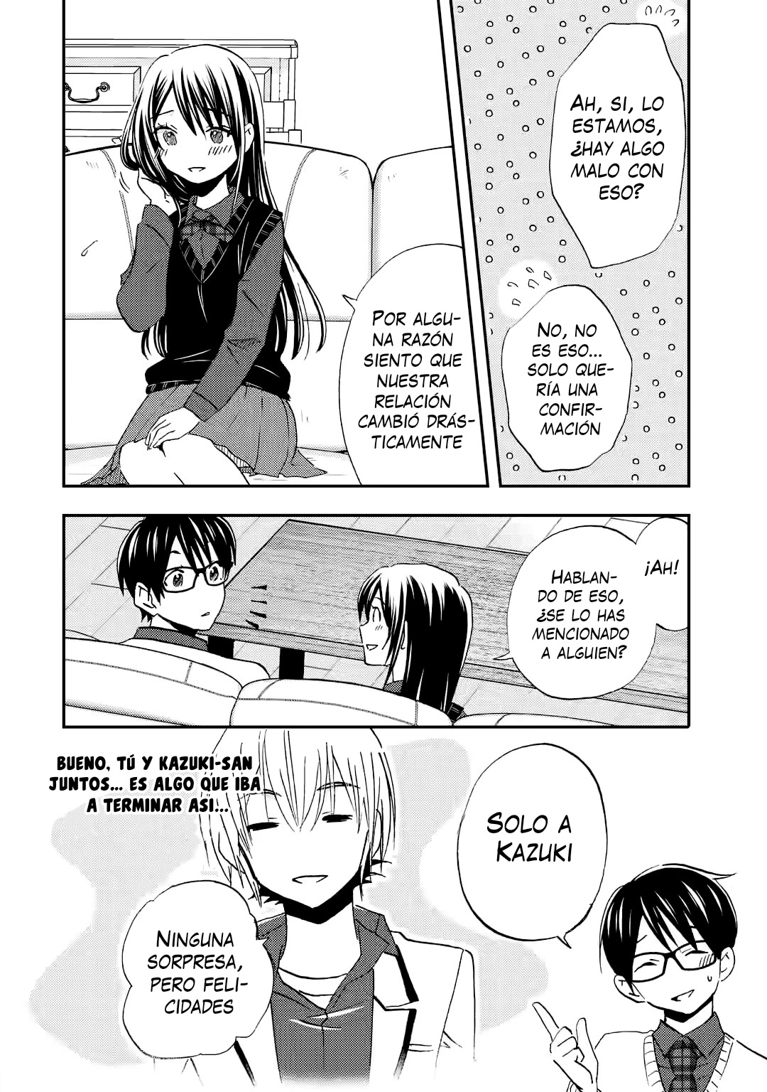 Ore wa Shiranai Uchi ni Gakkouichi no Bishoujo wo Kudoiteita Rashii Baito-saki no Soudan Aite ni Ore no Omoibito no Hanashi wo Suru to Kanojo wa Naze ka Tere Hajimeru Capitulo 36 página 8
