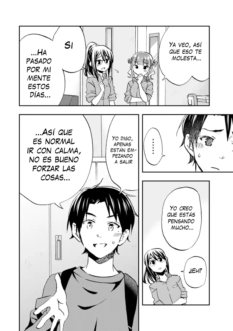 Ore wa Shiranai Uchi ni Gakkouichi no Bishoujo wo Kudoiteita Rashii Baito-saki no Soudan Aite ni Ore no Omoibito no Hanashi wo Suru to Kanojo wa Naze ka Tere Hajimeru Capitulo 38 página 14