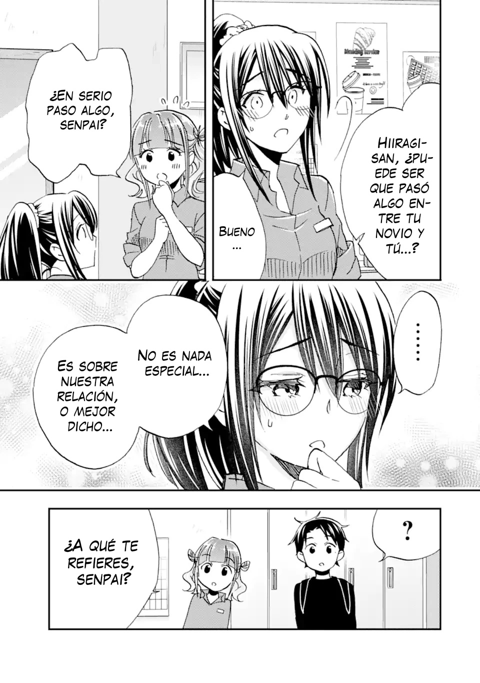 Ore wa Shiranai Uchi ni Gakkouichi no Bishoujo wo Kudoiteita Rashii Baito-saki no Soudan Aite ni Ore no Omoibito no Hanashi wo Suru to Kanojo wa Naze ka Tere Hajimeru Capitulo 38 página 9